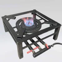 اجاق گاز پلوپز پروفیل سه شعله ابعاد ۵۵*۵۵