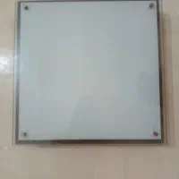 چراغ مربع رو کار چوبی فلزی