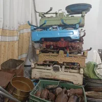 ترازو قدیمی و سنگ ترازو قدیمی