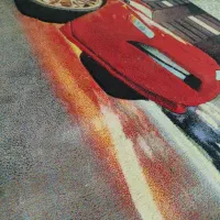 فرش فانتزی کودک تمیز در حد نو|فرش|کهریزک, |دیوار