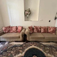 مبل ۷نفره|مبلمان خانگی و میز عسلی|شیراز, محراب|دیوار