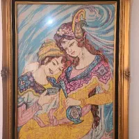 کوبلن فروشی دستباف با قاب