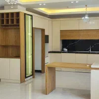 دکور کابینت تخت تاشو|کتابخانه، شلف، قفسه‌های دیواری|قزوین, |دیوار