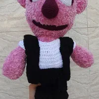 عروسک بافتنی جناب خان