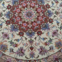 فرش دستبافت دایره ۱/۵×۱/۵ رج ۴۰ طرح خطیبی|فرش|تبریز, |دیوار