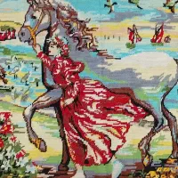 کوبلن دست دوزی شده