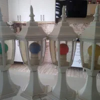 چراغ باغ و روی دیواری حیاط وباغ