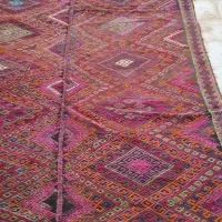 گلیم دست باف|گلیم، جاجیم، گبه|ماکو, |دیوار