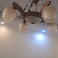 لوستر چوبی