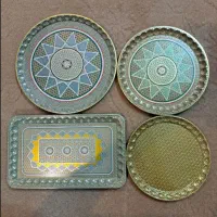 سینی فلزی طرح خاتم مناسب سوغات،پذیرایی،هدیه،زعفران|صنایع دستی و سایر لوازم تزئینی|مشهد, وکیل‌آباد|دیوار