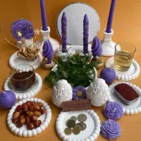 فروش تعدادی لوازم شمعسازی قالب های سیلیکونی|صنایع دستی و سایر لوازم تزئینی|رشت, منظریه|دیوار