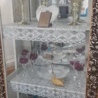 بوفه رنگ استخانی وسفید|بوفه، ویترین، کنسول|خرمشهر, |دیوار