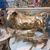 گاو نر سنگین برنز برنزی|مجسمه، تندیس، ماکت|کرج, حصارک پایین|دیوار