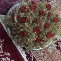 دسته گل و استند حنا|صنایع دستی و سایر لوازم تزئینی|تیران, |دیوار