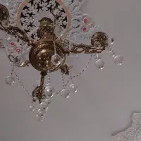 لوستر برنج|لوستر و چراغ آویز|بروجرد, |دیوار