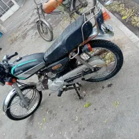 هندا۱۰۰کارت وپلاک قدیم|موتورسیکلت|اراک, |دیوار