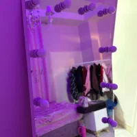 ایینه قدی چراغ دار