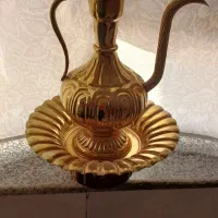 قابلمه مسی وآفتابه برونج|حراج|بناب, |دیوار