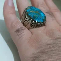 انگشتر فیروزه نیشابور عنکبوتی  خاص