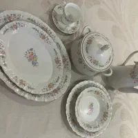 سرویس چینی ۱۲ نفره آنتیک اصل ژاپن