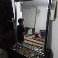 اینه روی دراور  وروی کنسول درحد