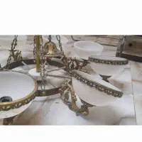 لوستر ۸ شاخه|لوستر و چراغ آویز|قم, شاه ابراهیم|دیوار