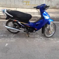 روان ۱۱۰سی سی بیکلاچ فنی سالم مدارک برگ سبز،کارت