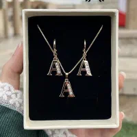 نیم ست حرف A ژوپینگ