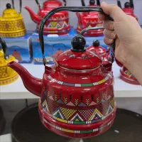 کتری مراکشی طرح سنتی لعابی خوشگل در سه حجم|قوری، کتری، قهوهساز دستی|شیراز, معالیآباد|دیوار