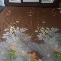 تخت خواب ۲نفره و جالباسی و پاتختی