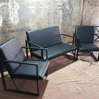 نیم ست اداری/چرم آلگرو/مبلمان اداری|دفتر کار|تهران, یافت آباد جنوبی|دیوار