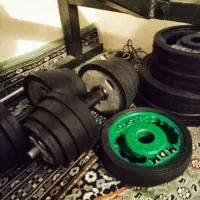 دمبل ، میز پرس ، هالتر