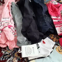 یک تعداد مقنعه وسوتین جوراب شلواری بچه گانه|لباس|اردبیل, |دیوار