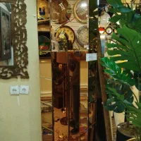 ساعت ایستاده تمام اینه ای برنزی