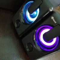 اسپیکر دکستاپ با نور RGB|سیستم صوتی خانگی|نهاوند, |دیوار