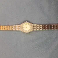 ساعت مچی زنانه قدیمی درحد نو فقط باطری نداره