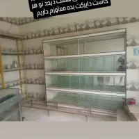 ویترین و قفسه شیشه ای|بوفه، ویترین، کنسول|اسحاق آباد, |دیوار