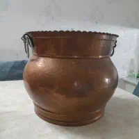 گلدان مس قدیمی