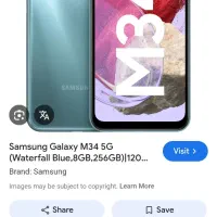 سامسونگ m34 مشابه a34  سالم و در حد