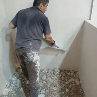 گچ کاری(گچکاری) و لکه گیری  صابری