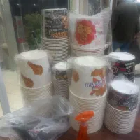 سطل سوخاری و کارتن و دو تا تابلو منو|کافیشاپ و رستوران|پاکدشت, حصار امیر|دیوار