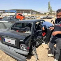 پراید تصادفی