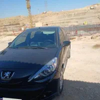 207 مشکی سقف فلزی دنده ای مدل 99|خودرو سواری و وانت|شیراز, عفیفآباد|دیوار