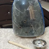 کوله پرنده وسگ وگربه.ساک پرنده.چوب پرنده.ظرف پرنده