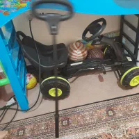 چهار چرخ سرسره و چند بازی فکری و مکعب هوش. تاب|اسباب و اثاث بچه|کرج, خرمدشت|دیوار