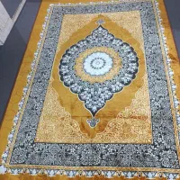 پتو فرش زرد نو بدون استفاده