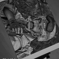 سفارش چهره سیاهقلم / تابلو طراحی چهره / کادوی تولد|تابلو، نقاشی، عکس|سبزوار, هویزه|دیوار