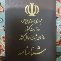 گم شده شناسنامه و کارت ملی به نام سیاوش اقایی