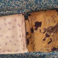 چادر رنگی ومشکی