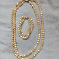 گردنبند و دستبند مروارید فانتزی|جواهرات|تهران, قلهک|دیوار